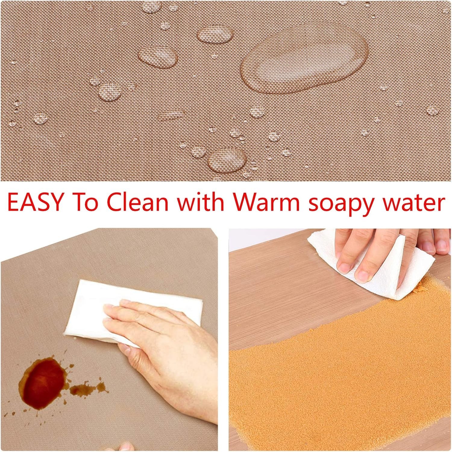 Versatile 12x16" PTFE Sheets for Heat Press - 3 Pack Non-Stick Solution