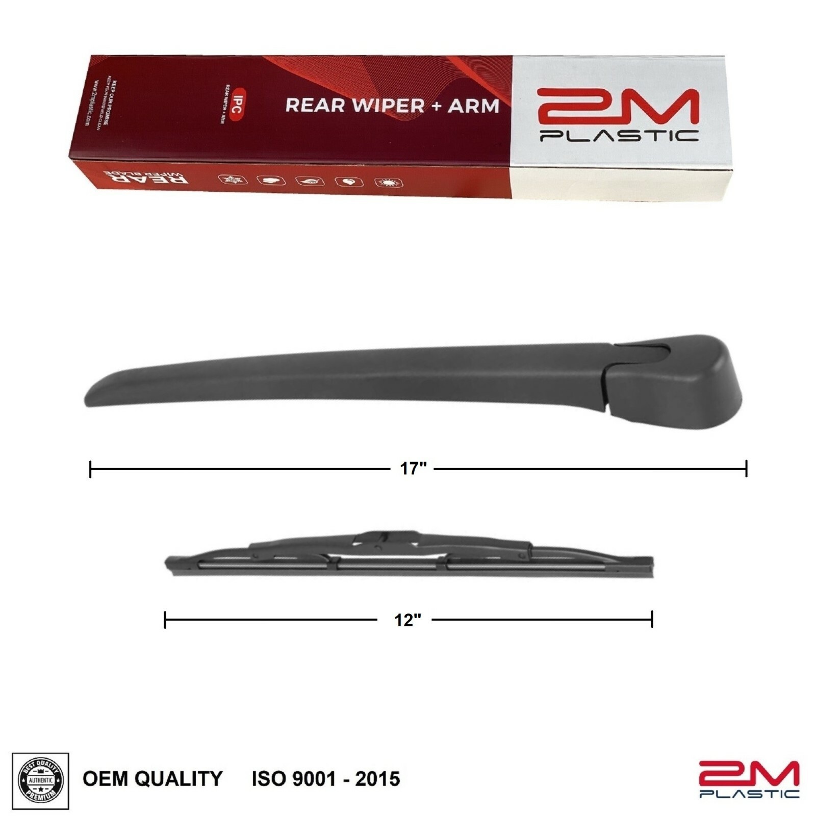 Rear Wiper Arm & Blade For VOLVO V60 2015 2016 31253232 31416692 OEM Quality