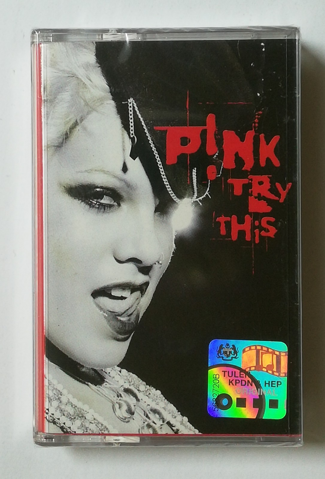 Try This by Pink P!nk 2003 Arista Records Malaysia Cassette Brand New Sealed
