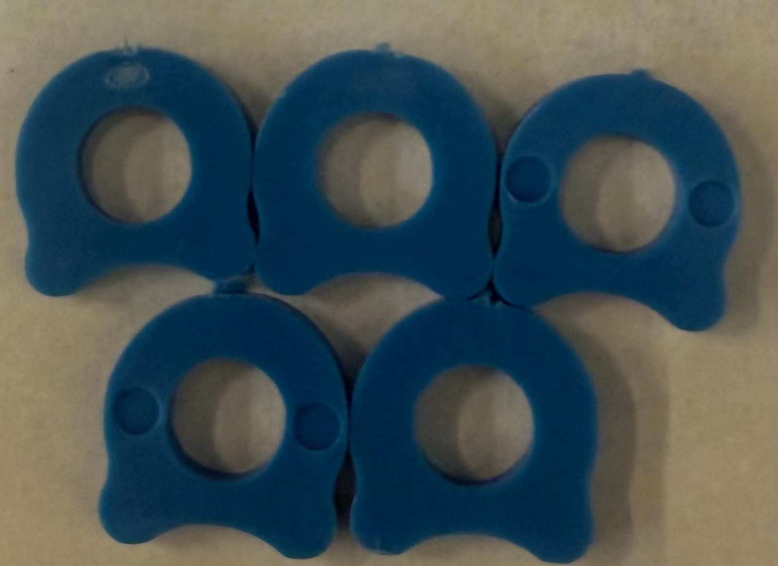 Power Custom® 5-Pack 1911 Shok-Buff Recoil Blue Buffers
