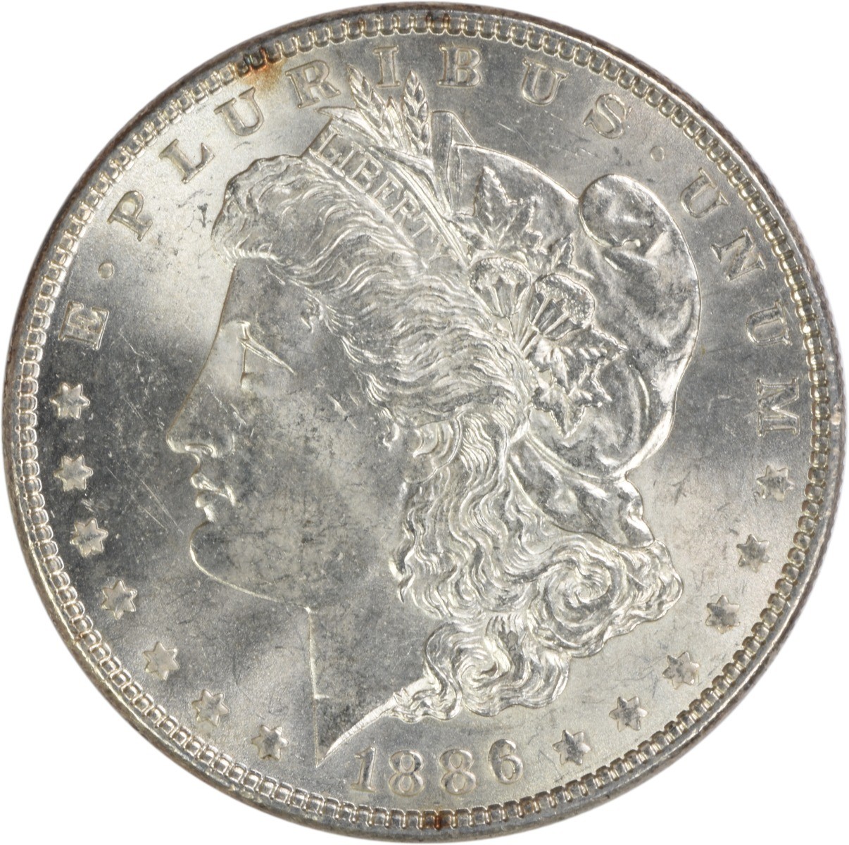 1886 Morgan Silver Dollar Choice Bu Uncertified #240