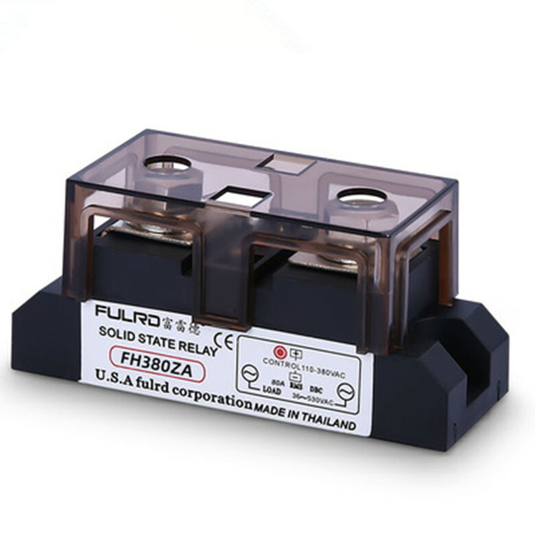 FH380ZA AC-AC 80A industrial solid state relay 110~380VAC 36~530VAC