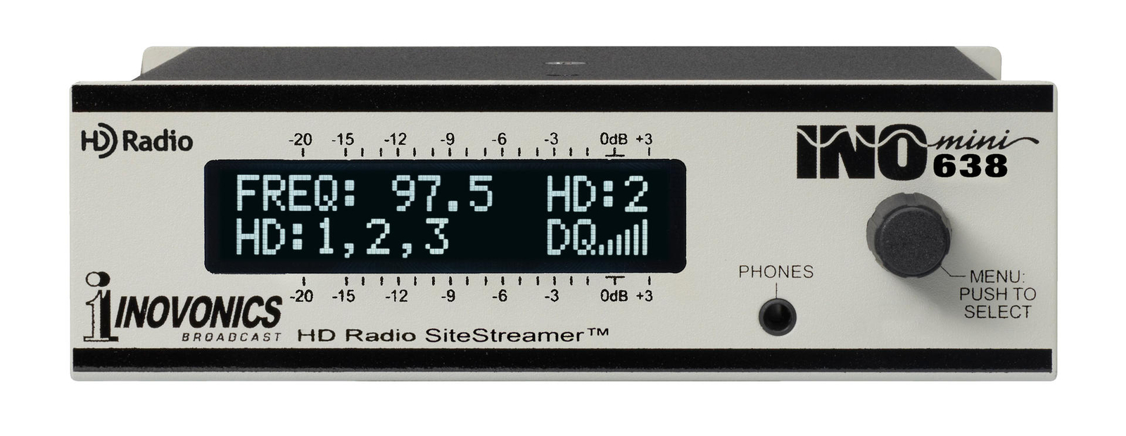 Inovonics 638 INOmni FM+ HD SiteStreamer- New !- Free US Ship* prosounduniverse