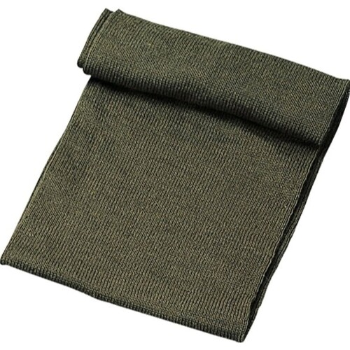 GI Vintage Wool Scarf, Vintage, 100% Wool, Warm, Olive Drab, Made in USA, Used