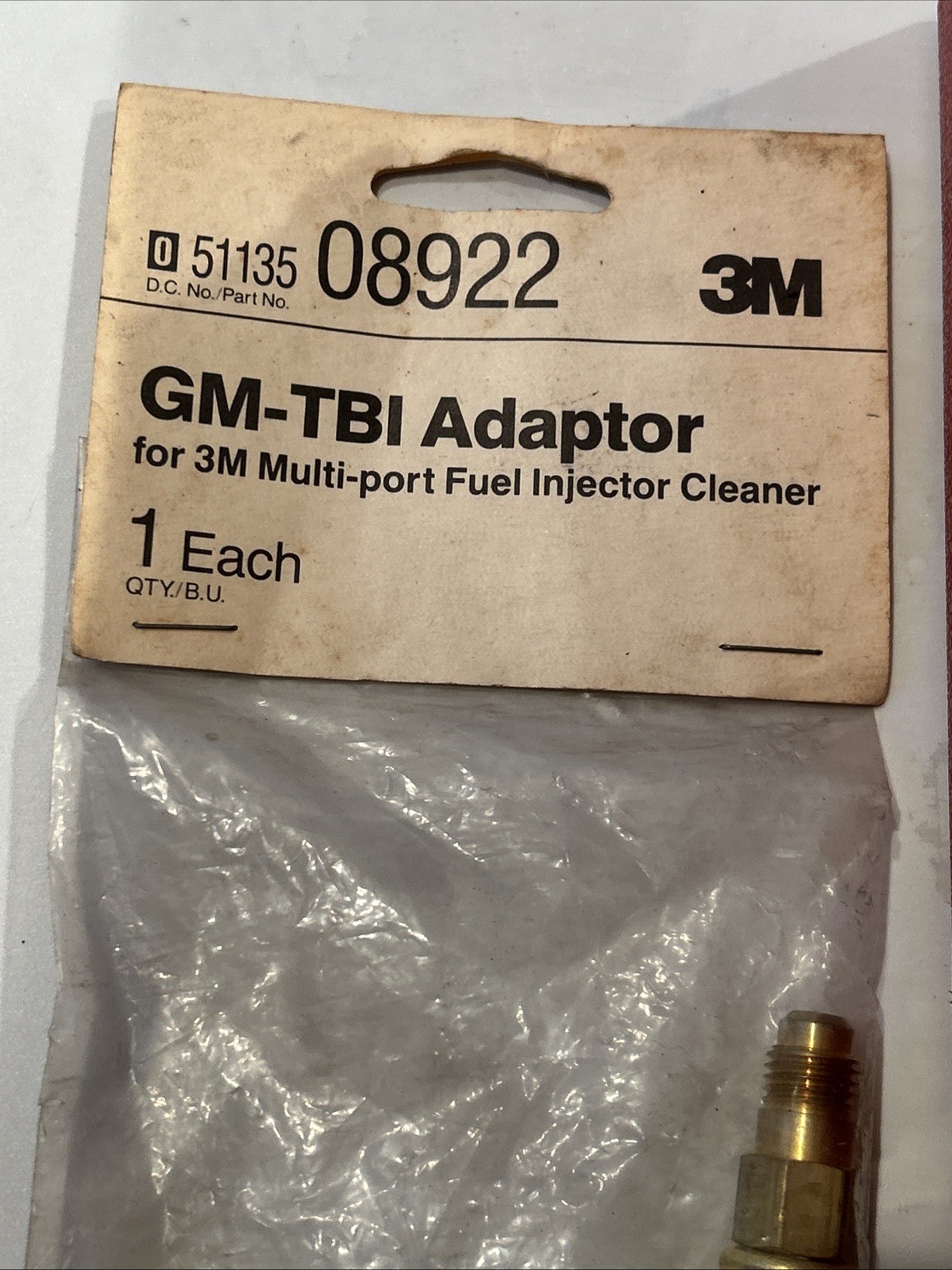 3M Adaptor Set 08933 Fuel Injector Cleaning System With Additional Adaptors