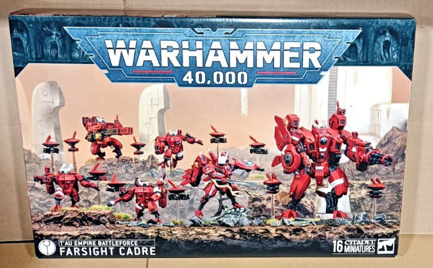⚔️WARHAMMER 40K - TAU BATTLEFORCE - FARSIGHT CADRE - NIB⚔️