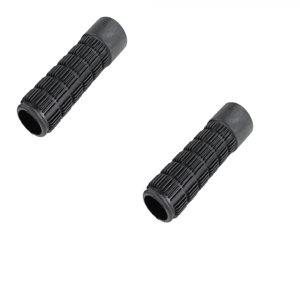 Rubber Grips Set Fits Bobcat 6702621 Skid Steer Bar