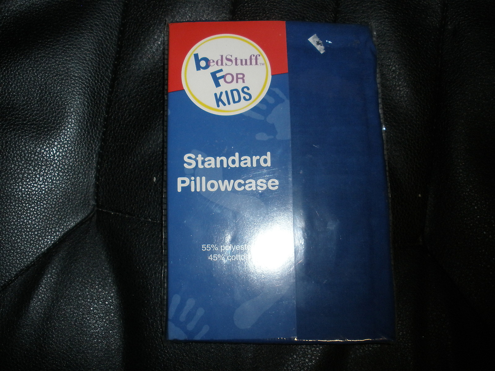 NEW BedStuff For Kids standard pillowcase navy blue 20" X 30"