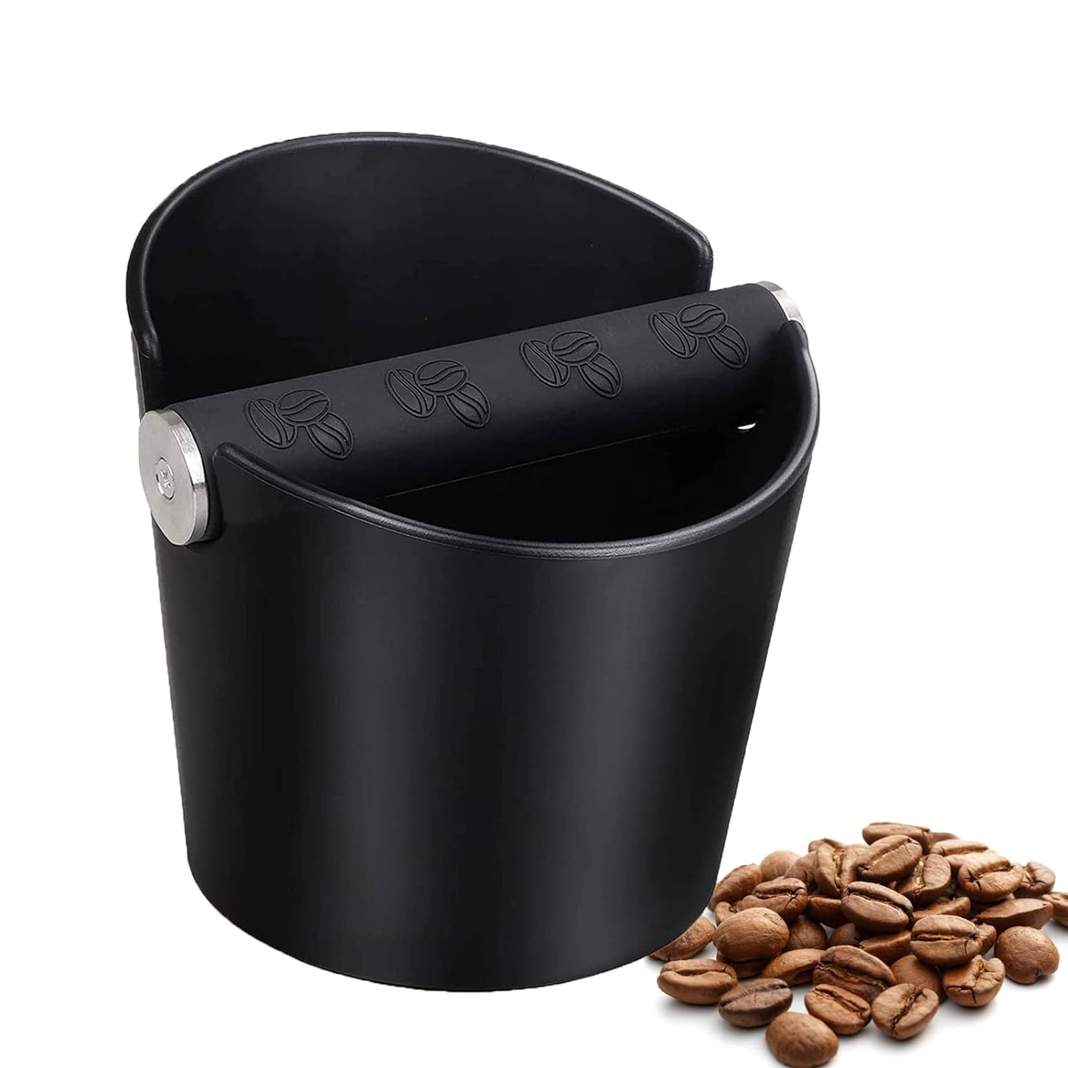 Coffee Knock Box, Espresso Knock Box, Coffee Bin, Espresso Dump Bin, 4.8 Inch Sh