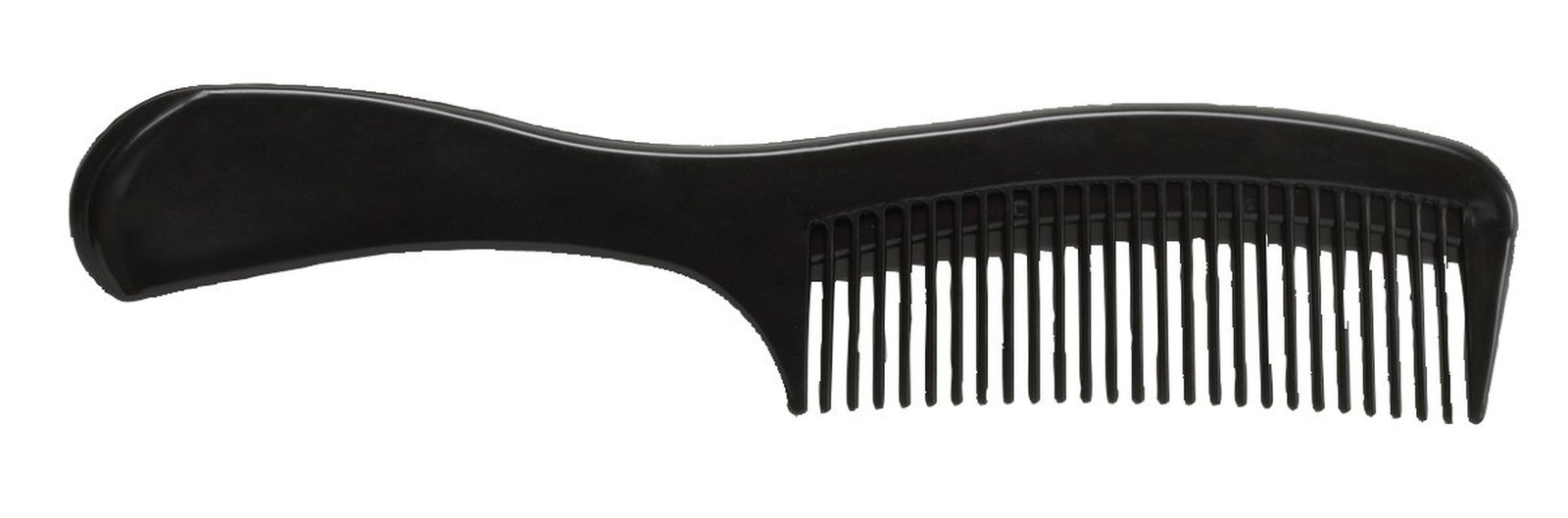 Adult Handle Comb, 9", Large, Black (Pack of 144)
