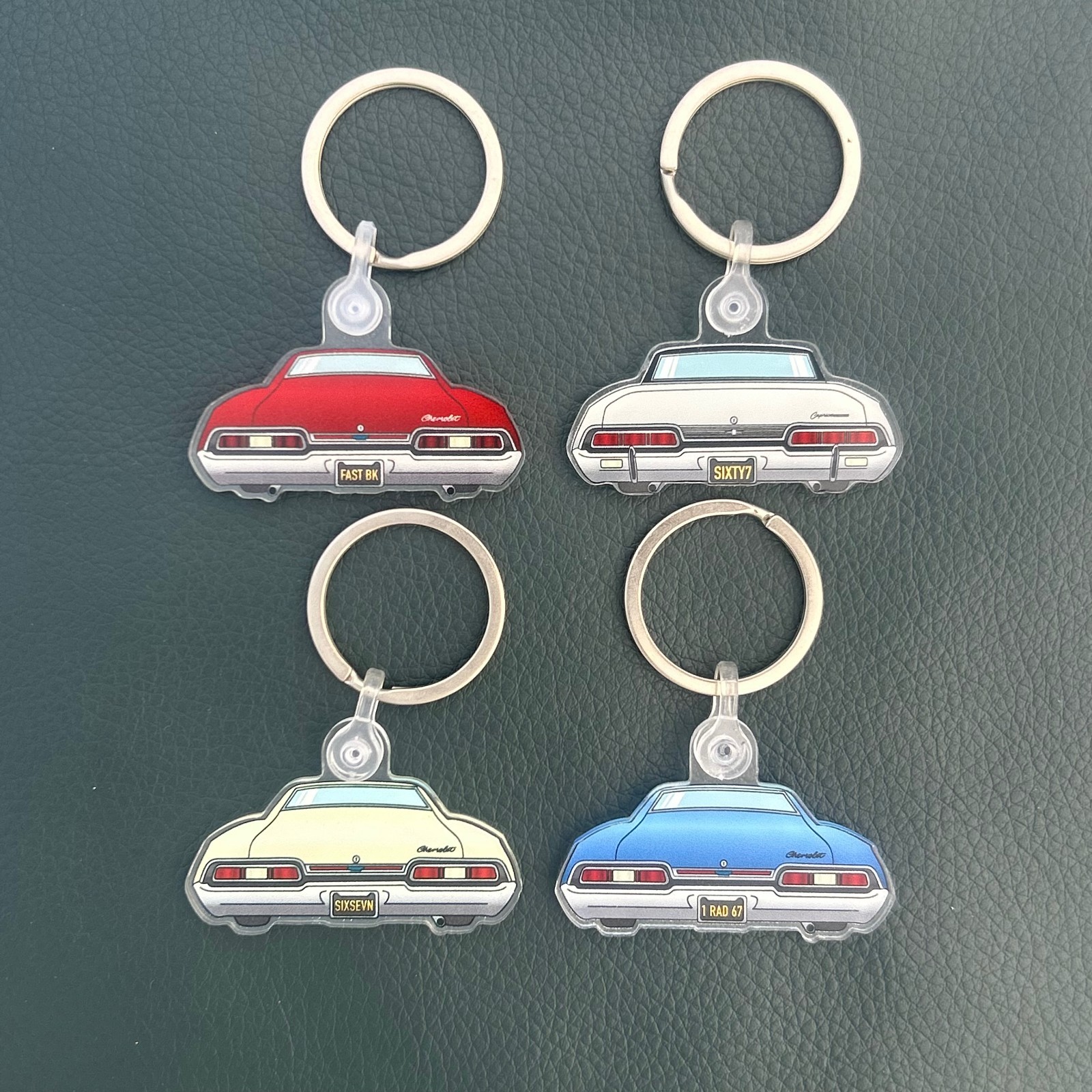 1967 Chevy Impala Acrylic Keychain