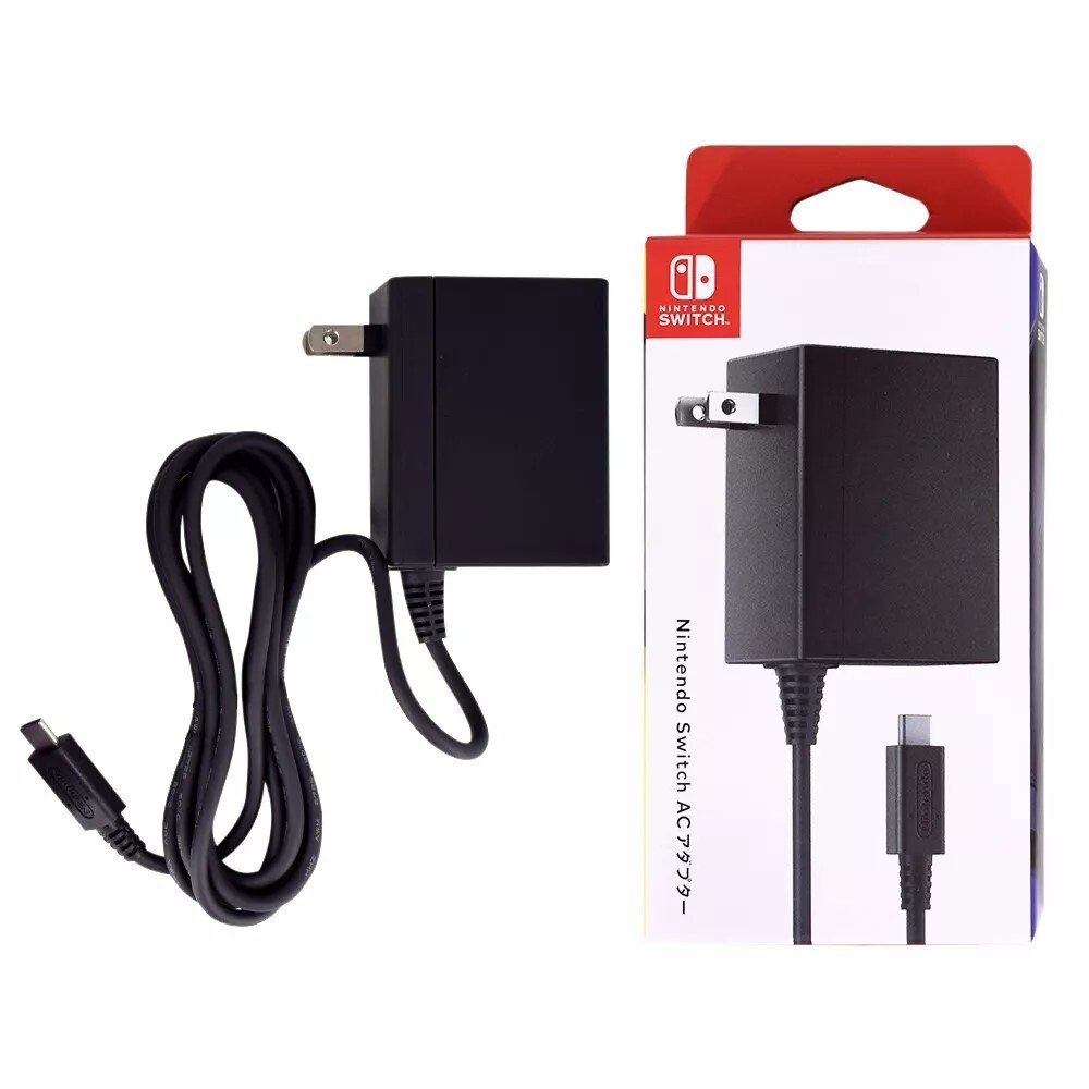 Original Nintendo Switch Charging Dock + AC Adapter Power Cable + HDMI CABLE Set