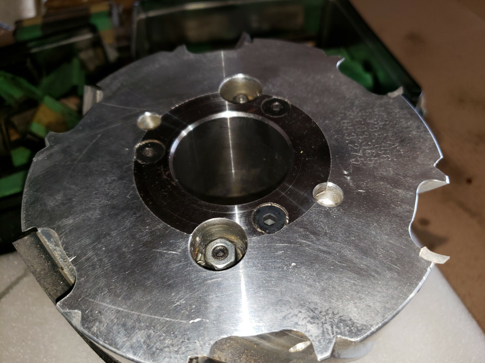 moulder heads hydro 50mm shaft weining Germany  with 2 sets of inserts knifes