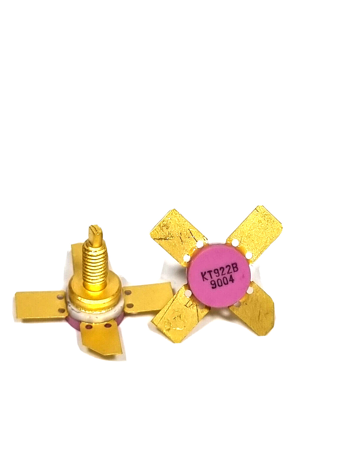 KT922V=2T922V RUSSIAN MICROWAVE RF / HF TRANSISTORS 175 Mhz 40W 28V Gold QTY-15