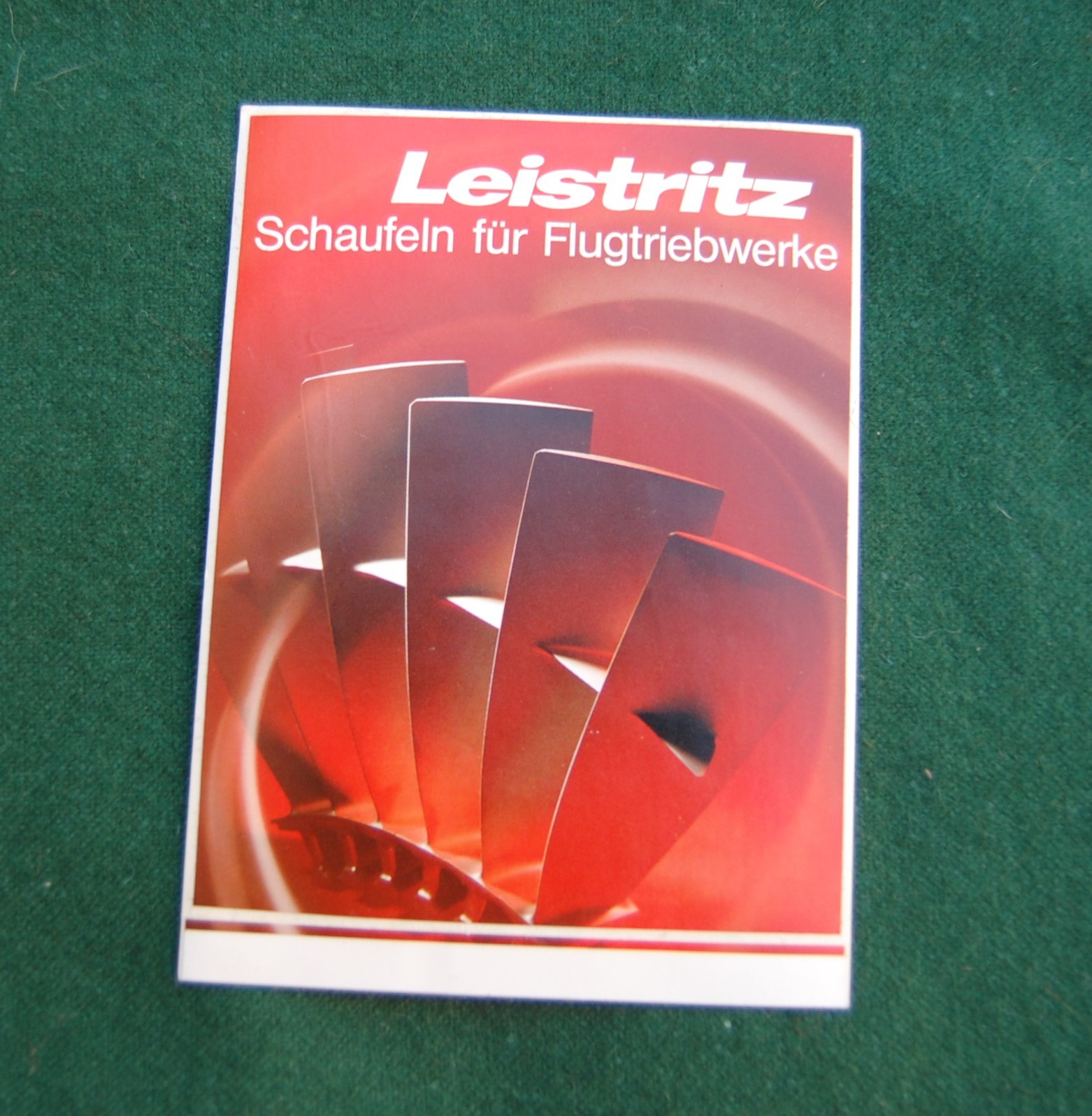 Leistritz Sticker-Vintage Aircraft Aerospace Machine Parts German Engineering