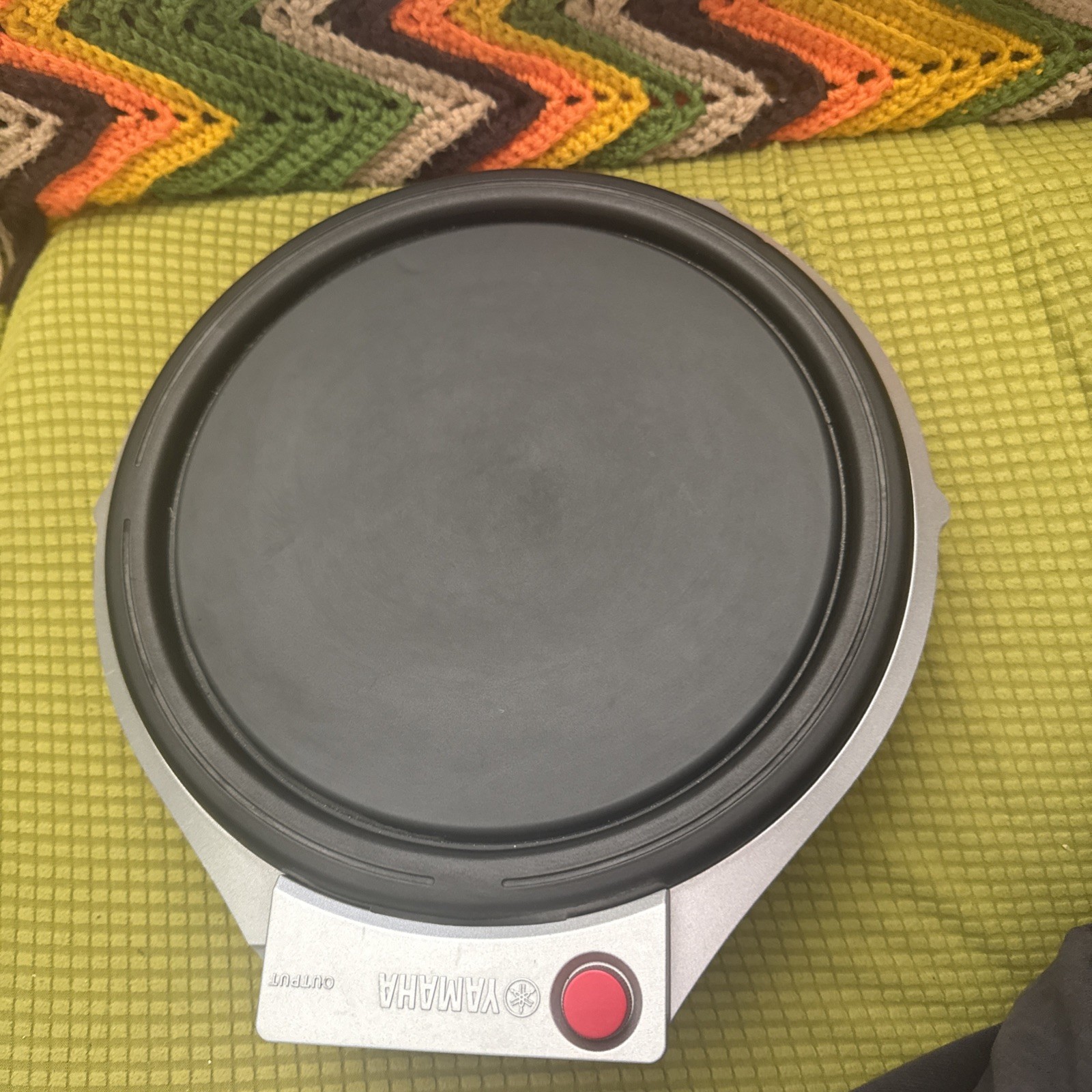 Yamaha TP100 10" Drum Pad Rubber 3 Zone/Trigger Electronic DTX Kit
