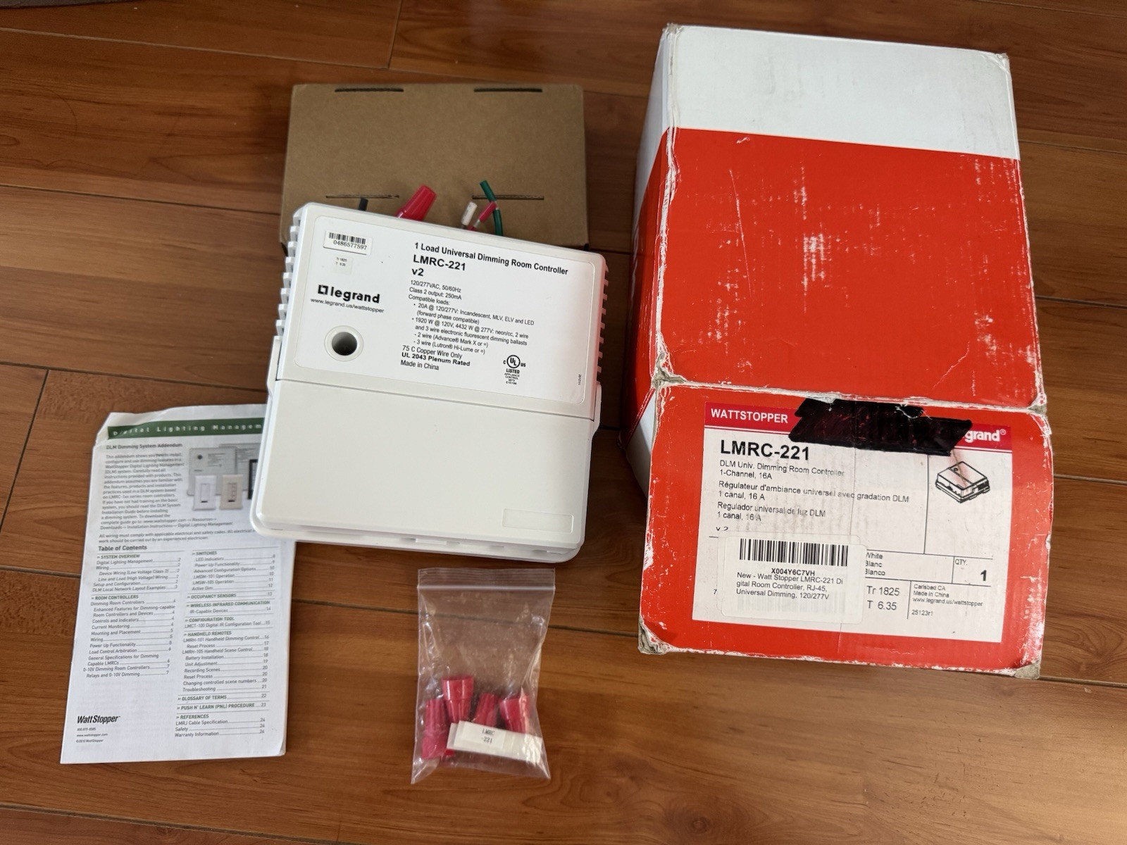 NEW Legrand WattStopper LMRC-221 DLM Universal Dimming Room Controller 120/277V