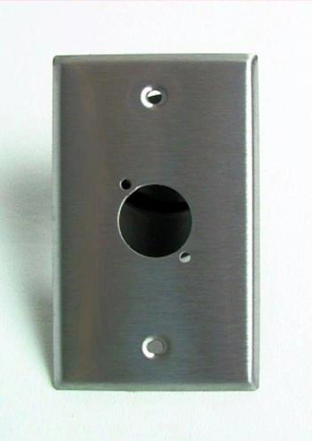PROCRAFT SPU-1X-SS 1 Gang Stainless Steel Wall Plate Pre-Punched for 1) D Type