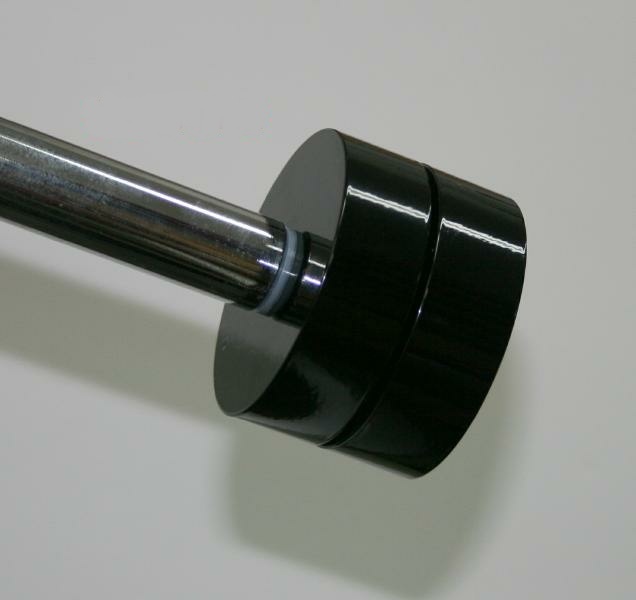 Two One Pound End Counterweights for GEM Counterweight Shafts - M6 Threads