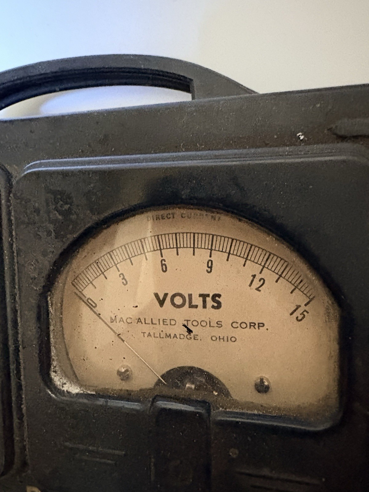 Vintage Volt/Amp Meter. MAC Allied Tools Corp.