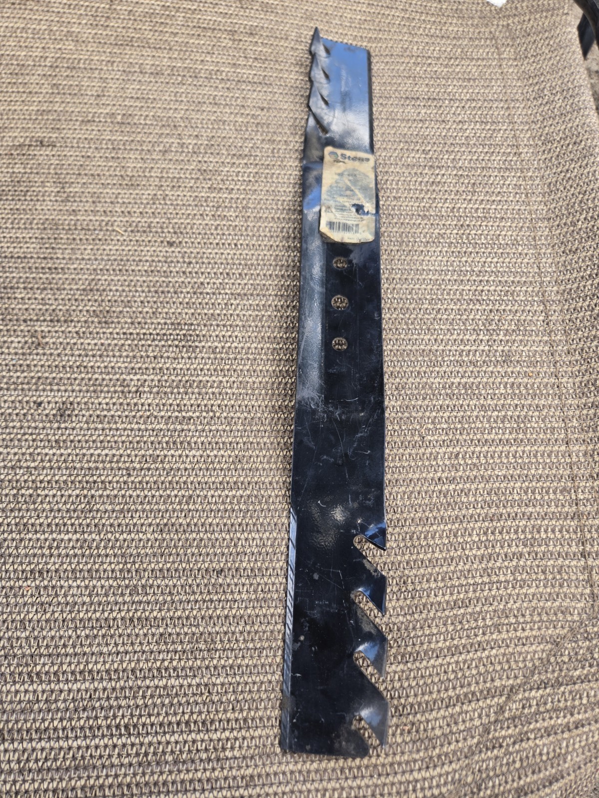 302-466 Stens Mulching Blade 20 7/8"/ Location Box A