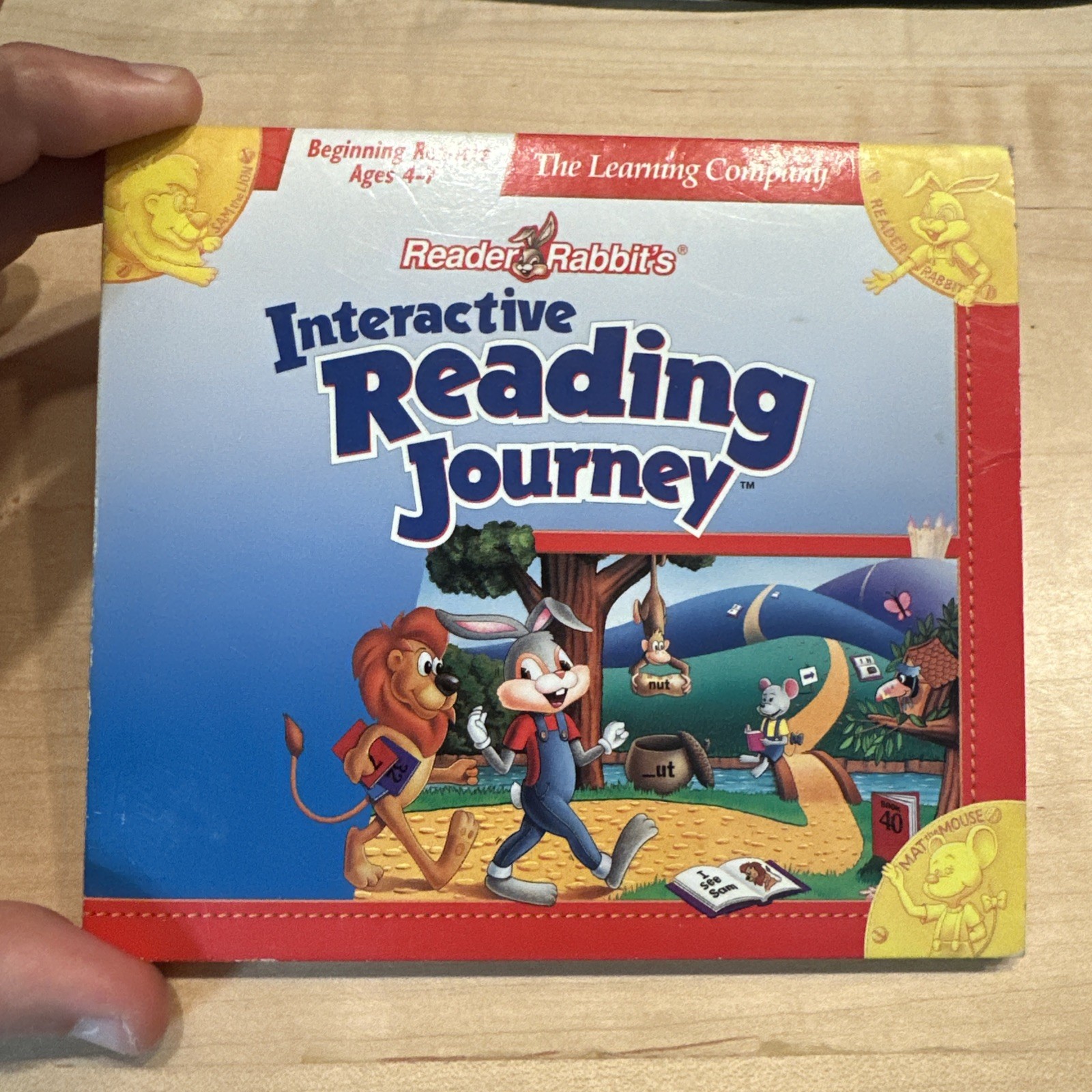 Reader Rabbit's Interactive Reading Journey PC Game Windows & Mac Ages 4-7