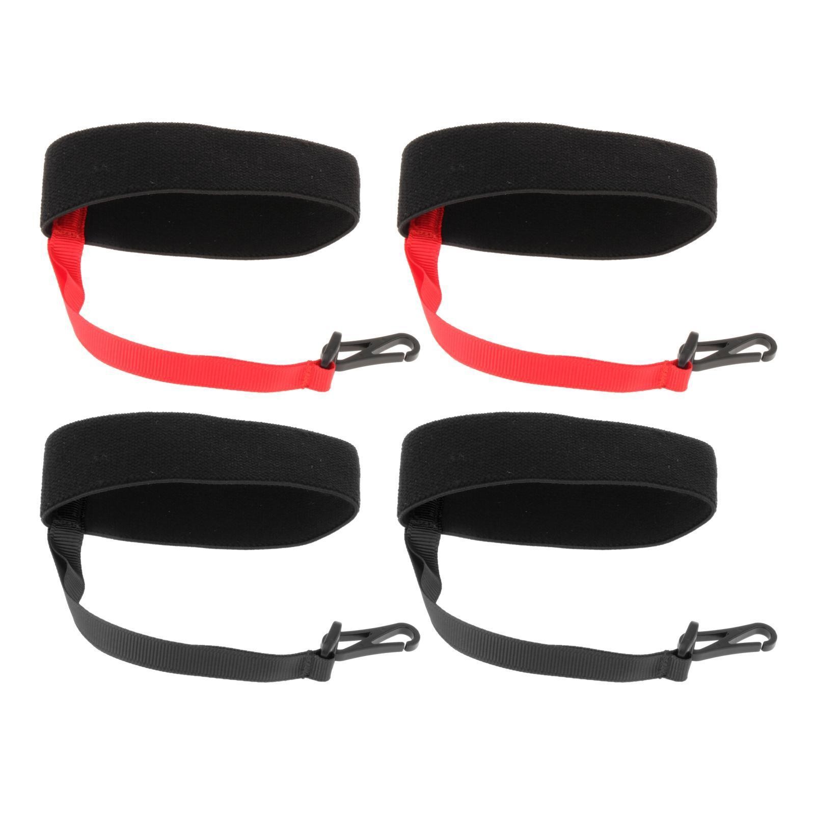2x Sport Glove Strap Elastic Ski Glove Wrist Strap for Glove Portable Elastic