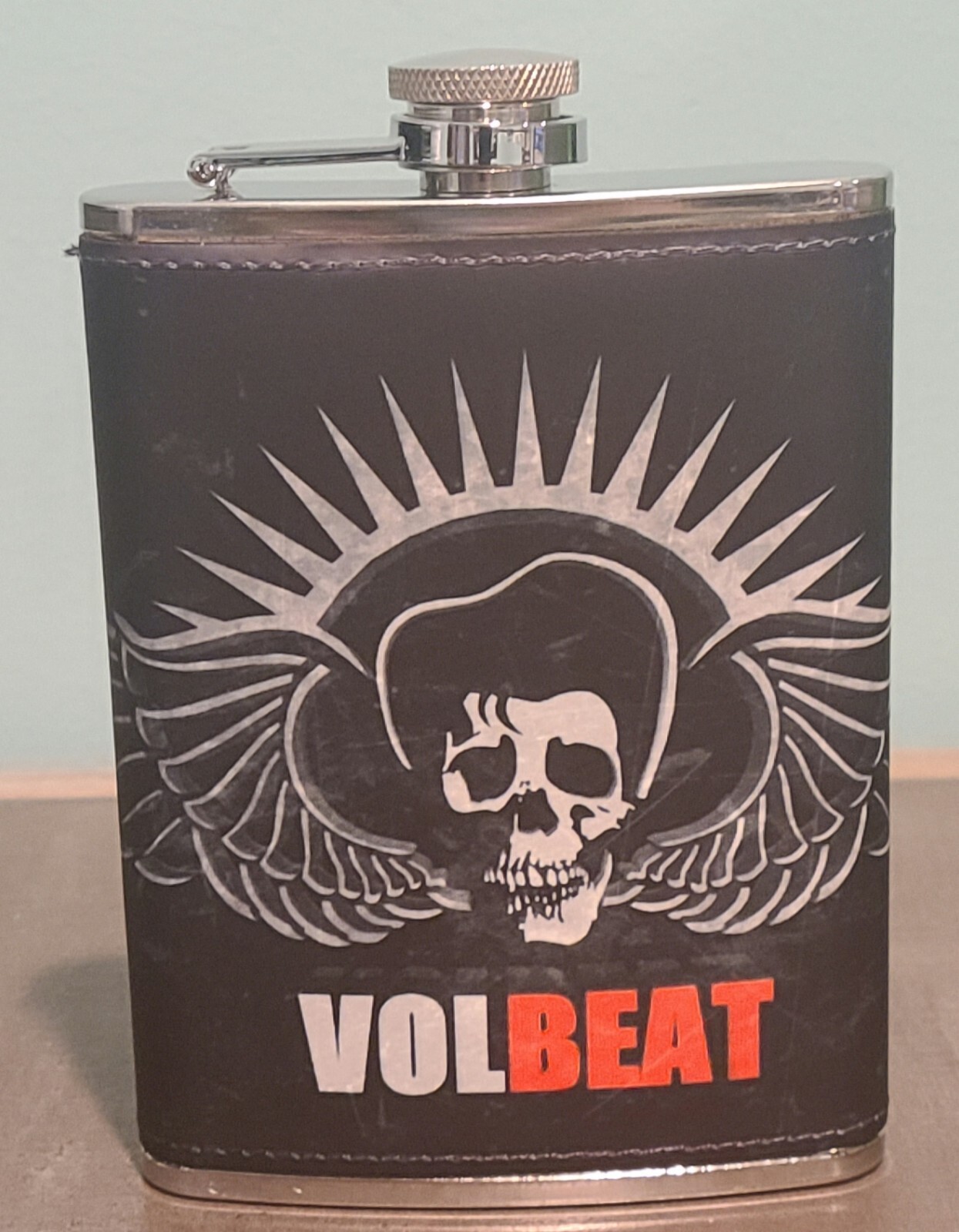 Iron Maiden: Can I Play With Madness 8 oz flask custom made NEW