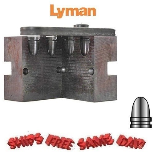Lyman 2-Cavity Mold 356242 for 9mm (356 Dia), 90 Grain Round Nose # 2661242