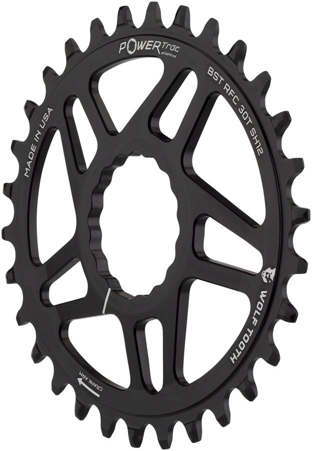 Elliptical RaceFace CINCH Hyperglide+ Direct Mount Mountain Chainrings - Wolf