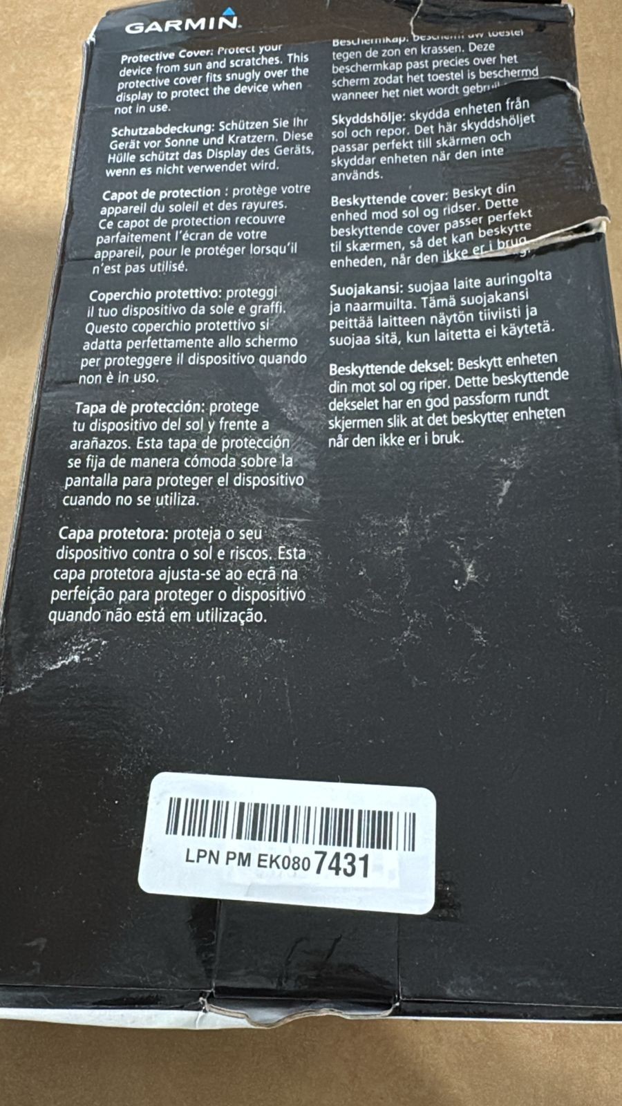 GARMIN ELEC. Garmin echoMAP 7" Protective Cover