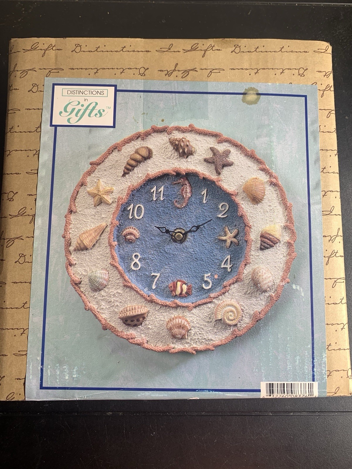 Ocean resin clock 🌊🕚 Distinctions In Gifts 🐚