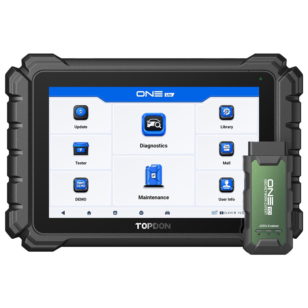 2026 TOPDON One Lite OBD2 Vehicle Diagnostic Scanner J2534 Programming Tool