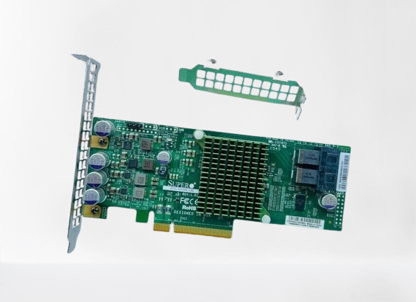 Supermicro SAS3008 AOC-S3008L-L8i/e - LSI 9300-8i 12Gbps SAS-3 HBA IT Adatper