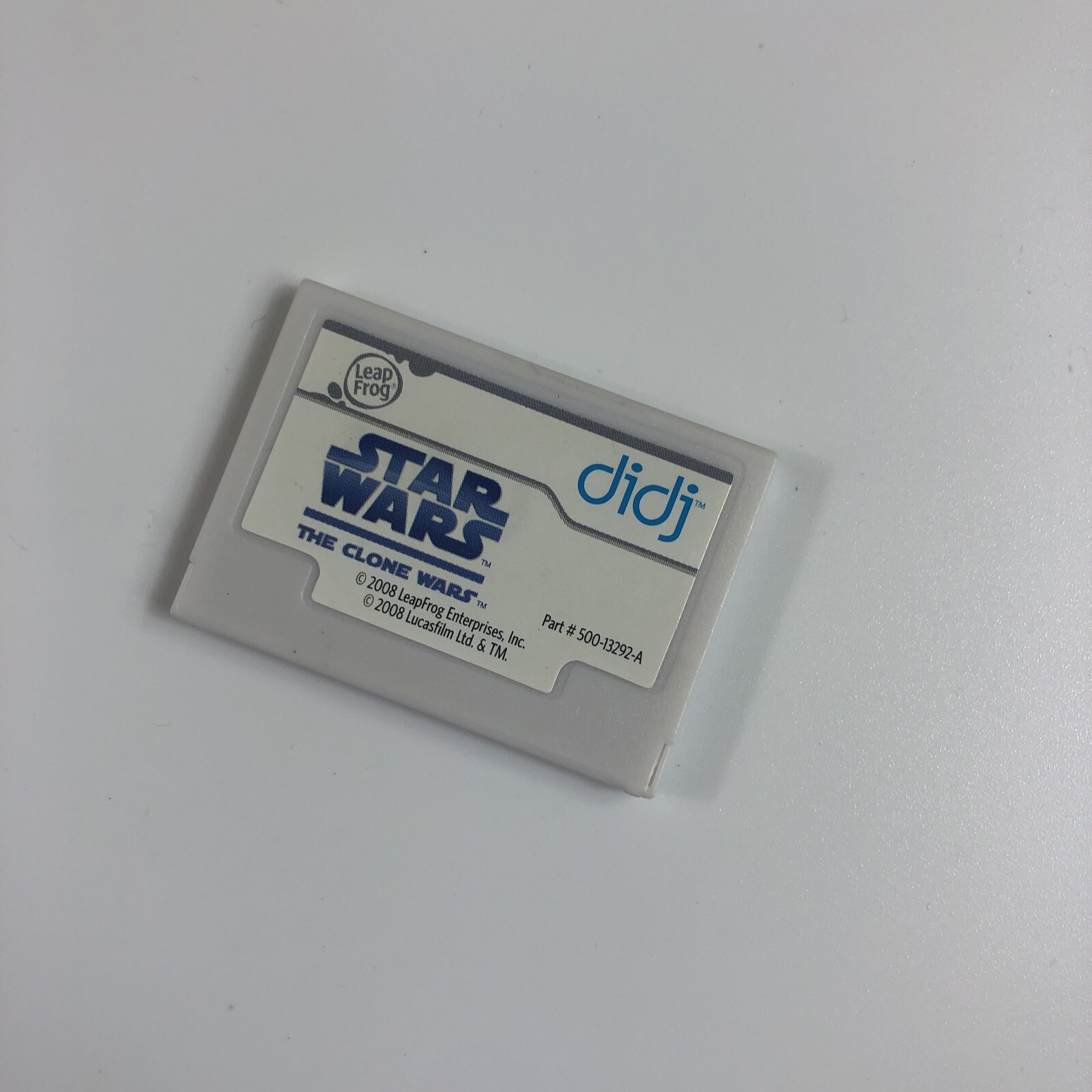 Leap Frog Diji - Star Wars The Clone Wars Game Cartridge Only! *GAME ONLY*