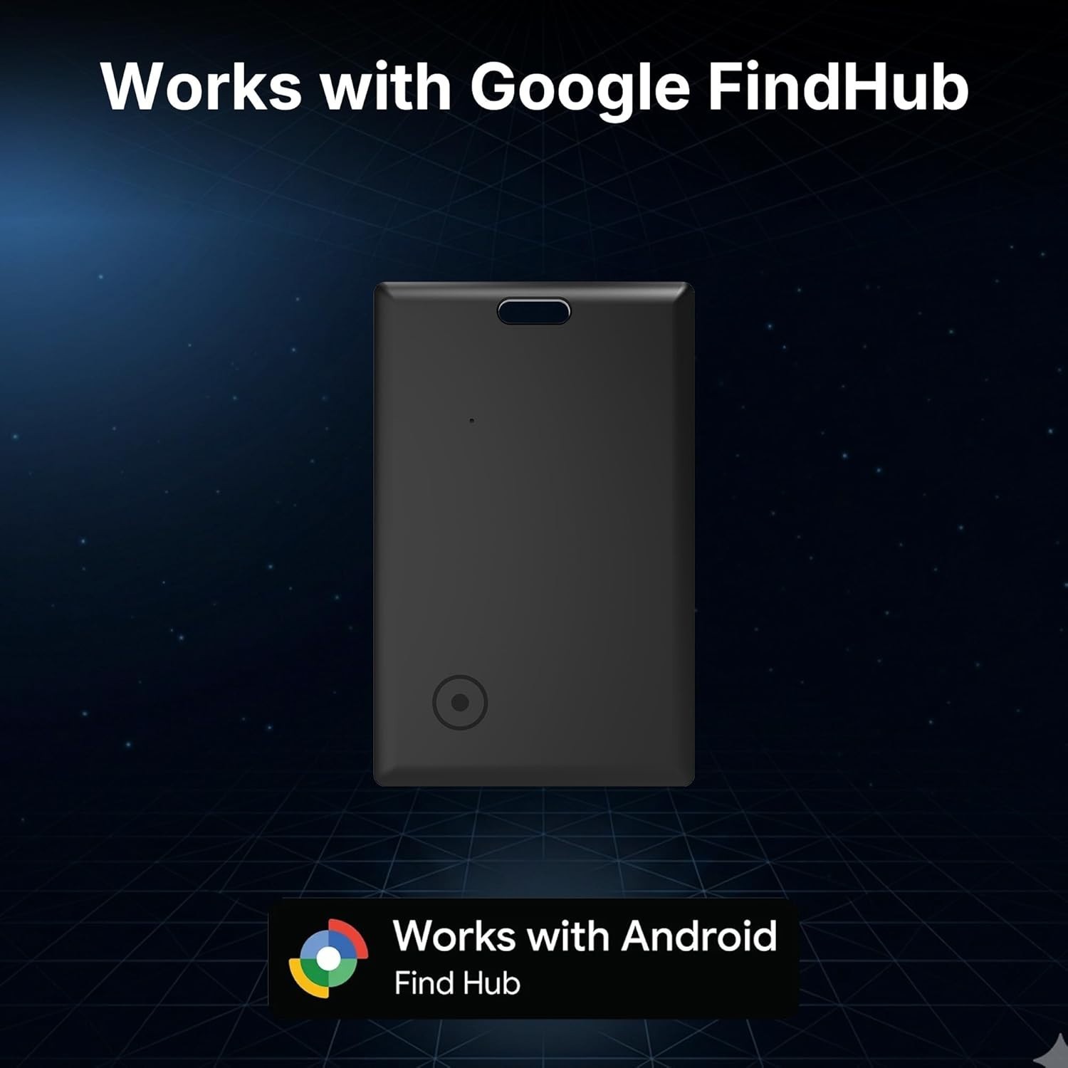 Compact Wallet Tracker for Android - GPS Tracking Card, No Subscription Required