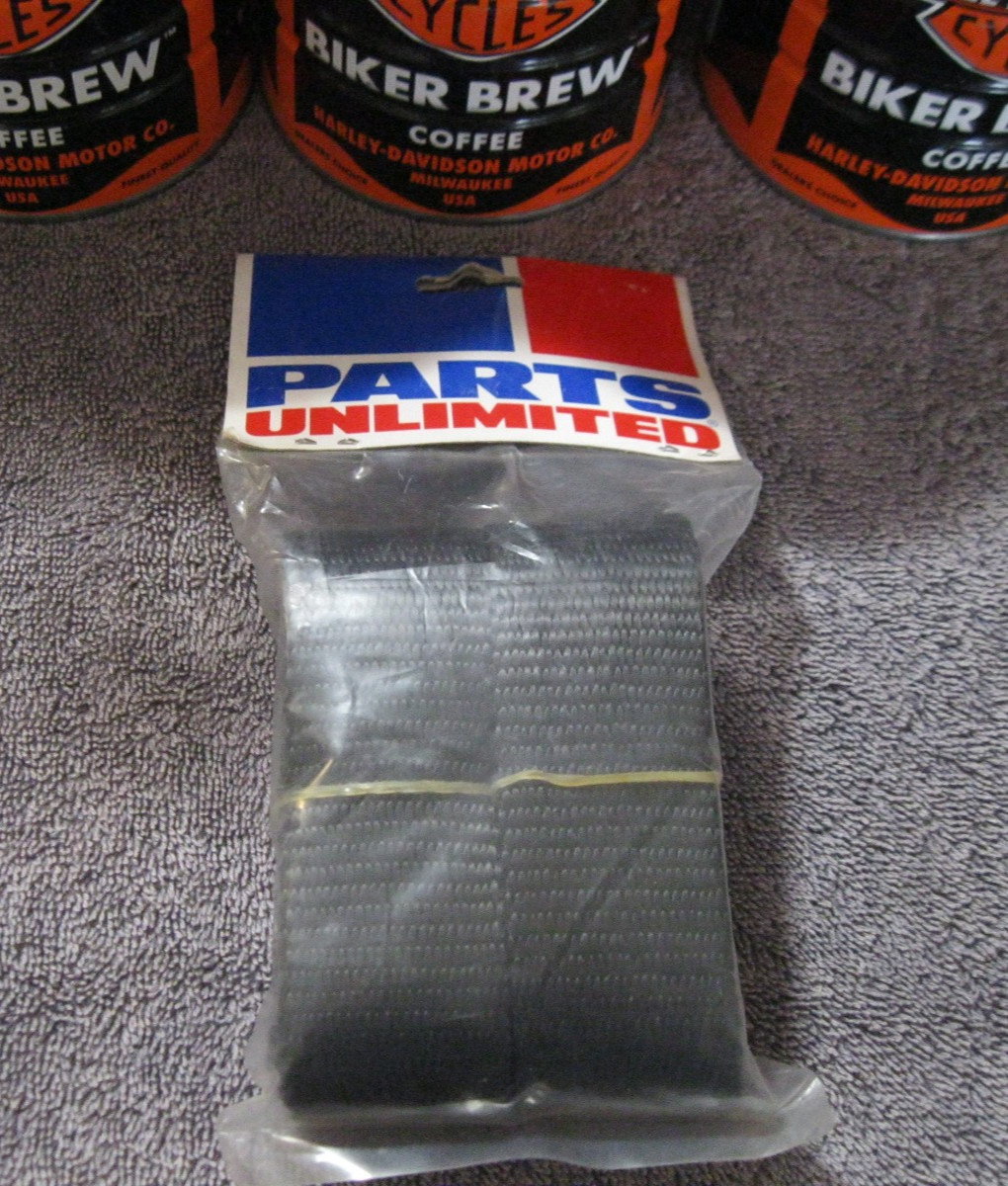 NOS PARTS UNLIMITED TIEDOWN EXT 1.5'' BLUE P/N 3920-0085