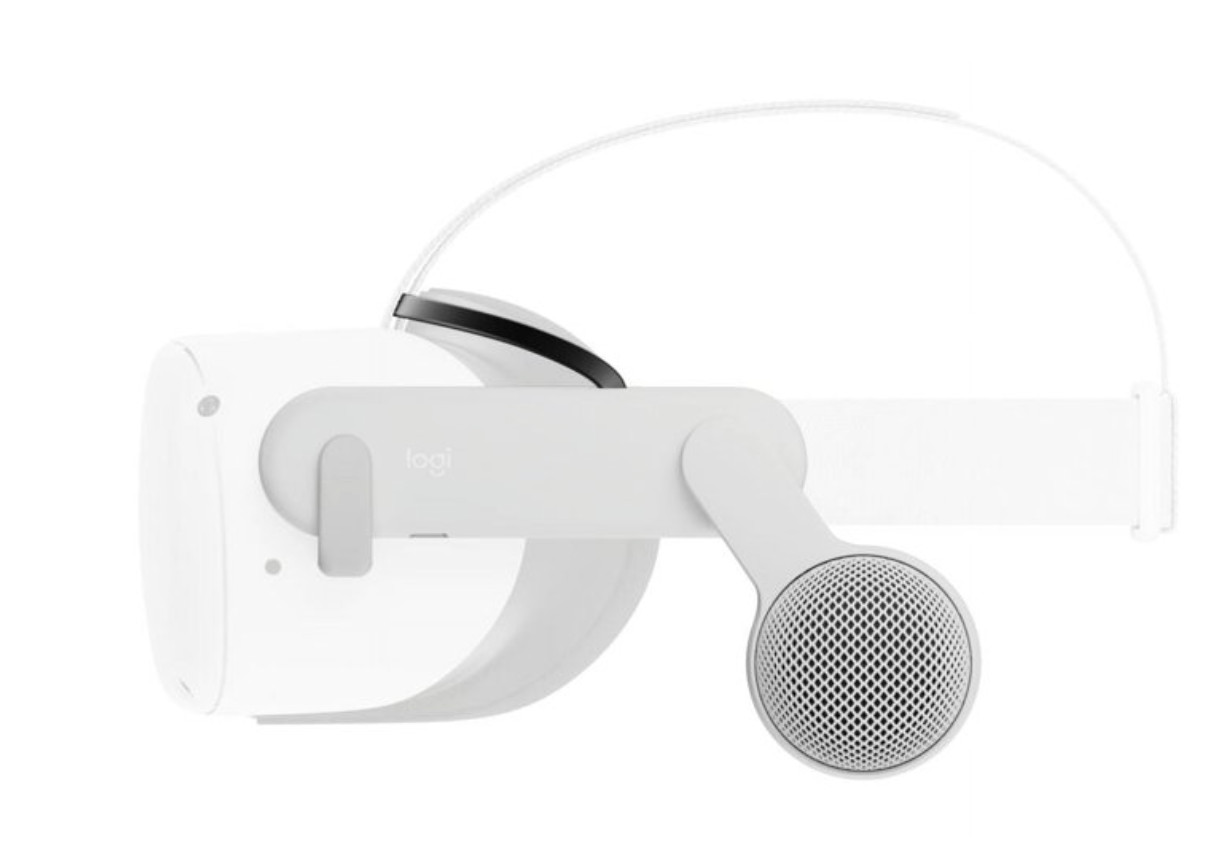 Oculus - Logitech Chorus Off-Ear Integrated Audio for Meta Quest 2 - White