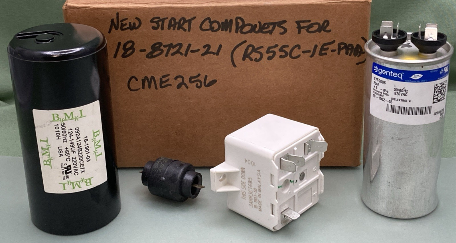 NEW REPLACES SCOTSMAN CME256 START COMPONENTS 115 V