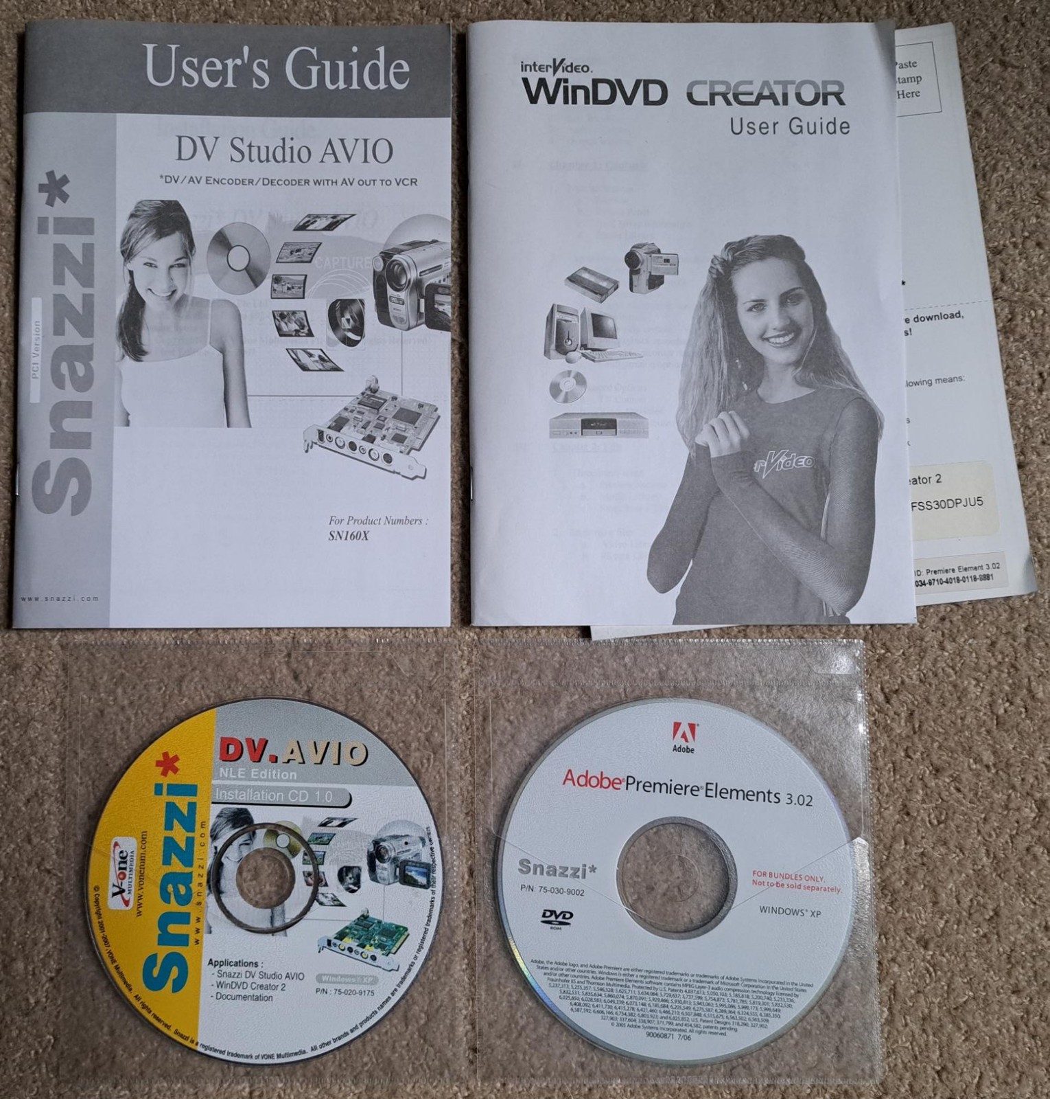 NEW! Unopened. Video Capture & Editing Kit. Snazzi* SN1604. Includes everything!