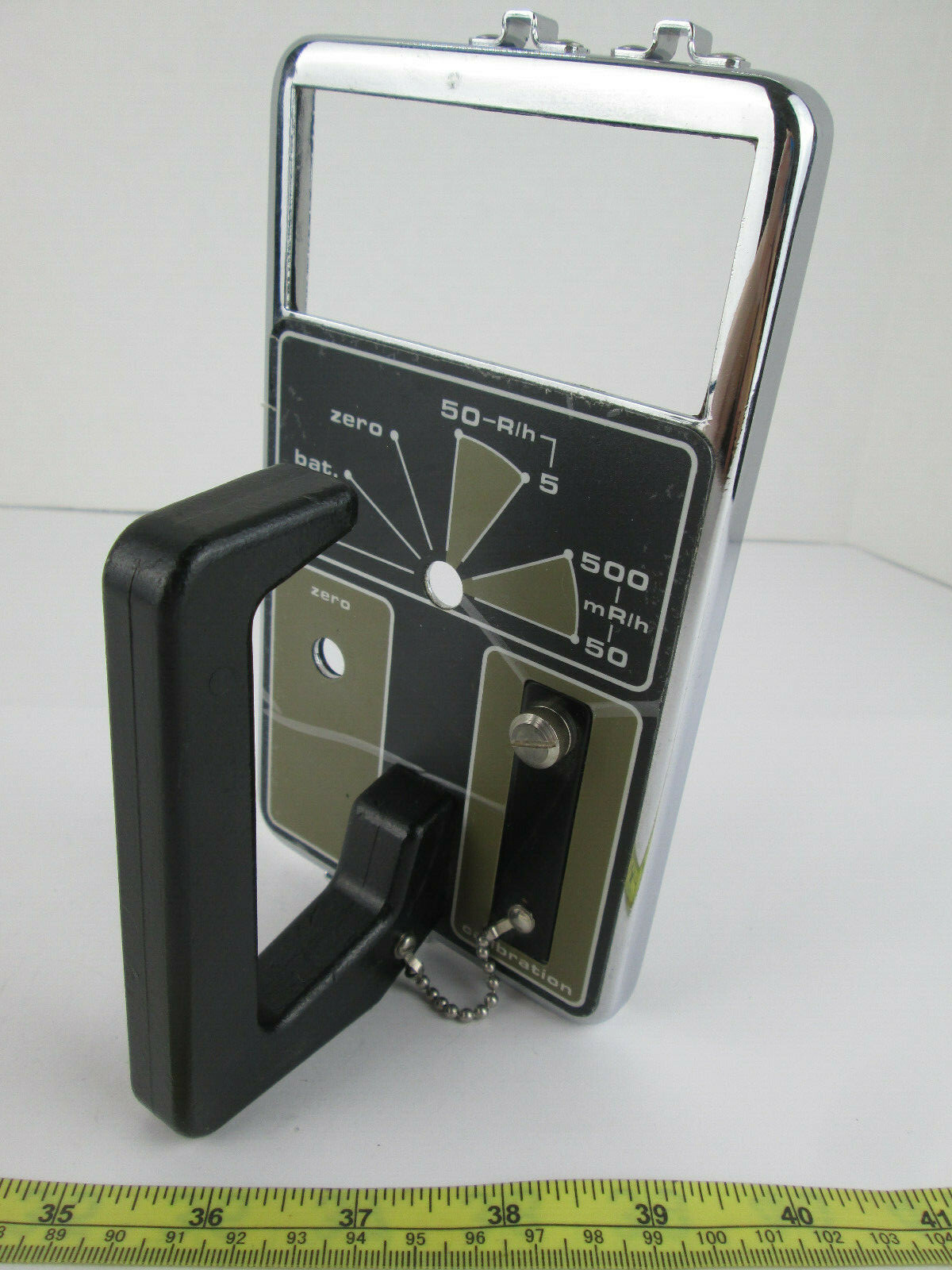 Bicron Faceplate and Handle for Radiation Geiger Meter Counter Detector SKUL1