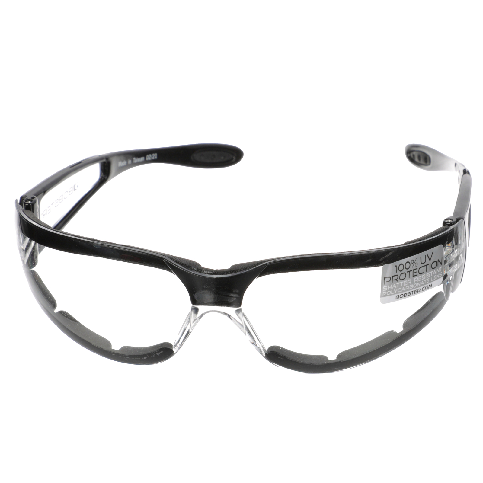 Bobster Shield II Clear Lens Sunglasses