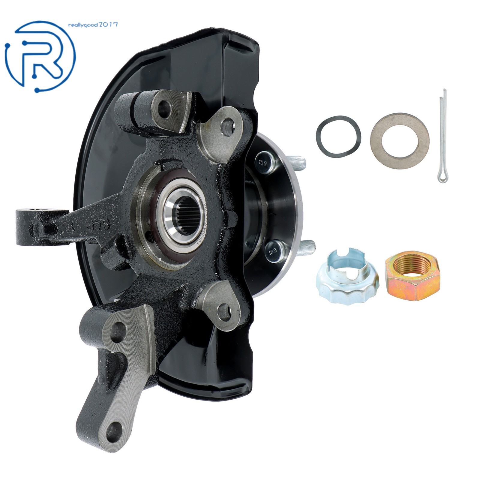 For Mitsubishi Outlander 07-18 Front Right Steering Knuckle & Hub Bearing Assy