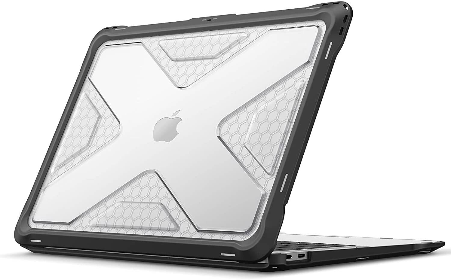 Protective Case for MacBook Air 13 A2337 (M1) Heavy Duty Hard Cover TPU Bumper