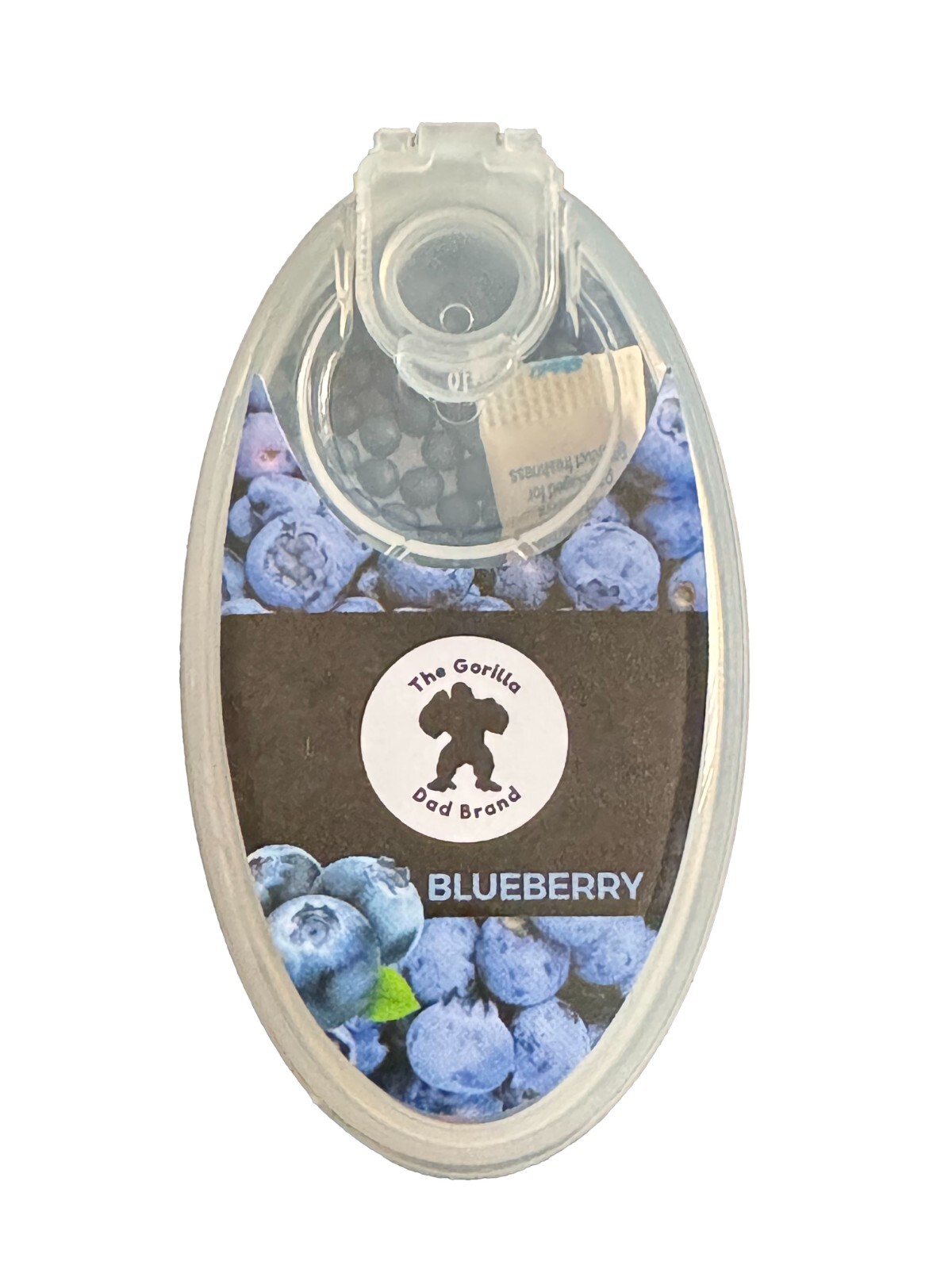 100 count Blue Berry burst beads (1 - Pack)