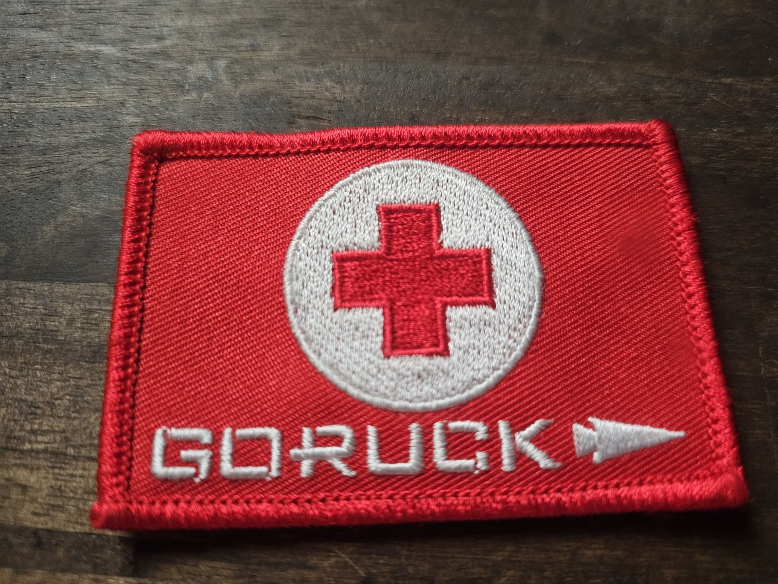 GORUCK First Aid Patch Red
