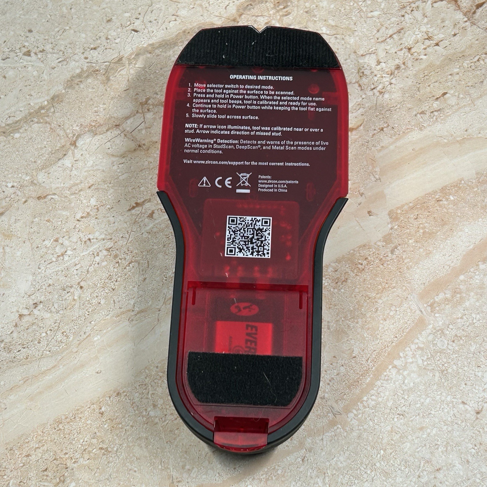 Zircon HD900 Multiscanner Stud Finder Metal AC Detection Tested