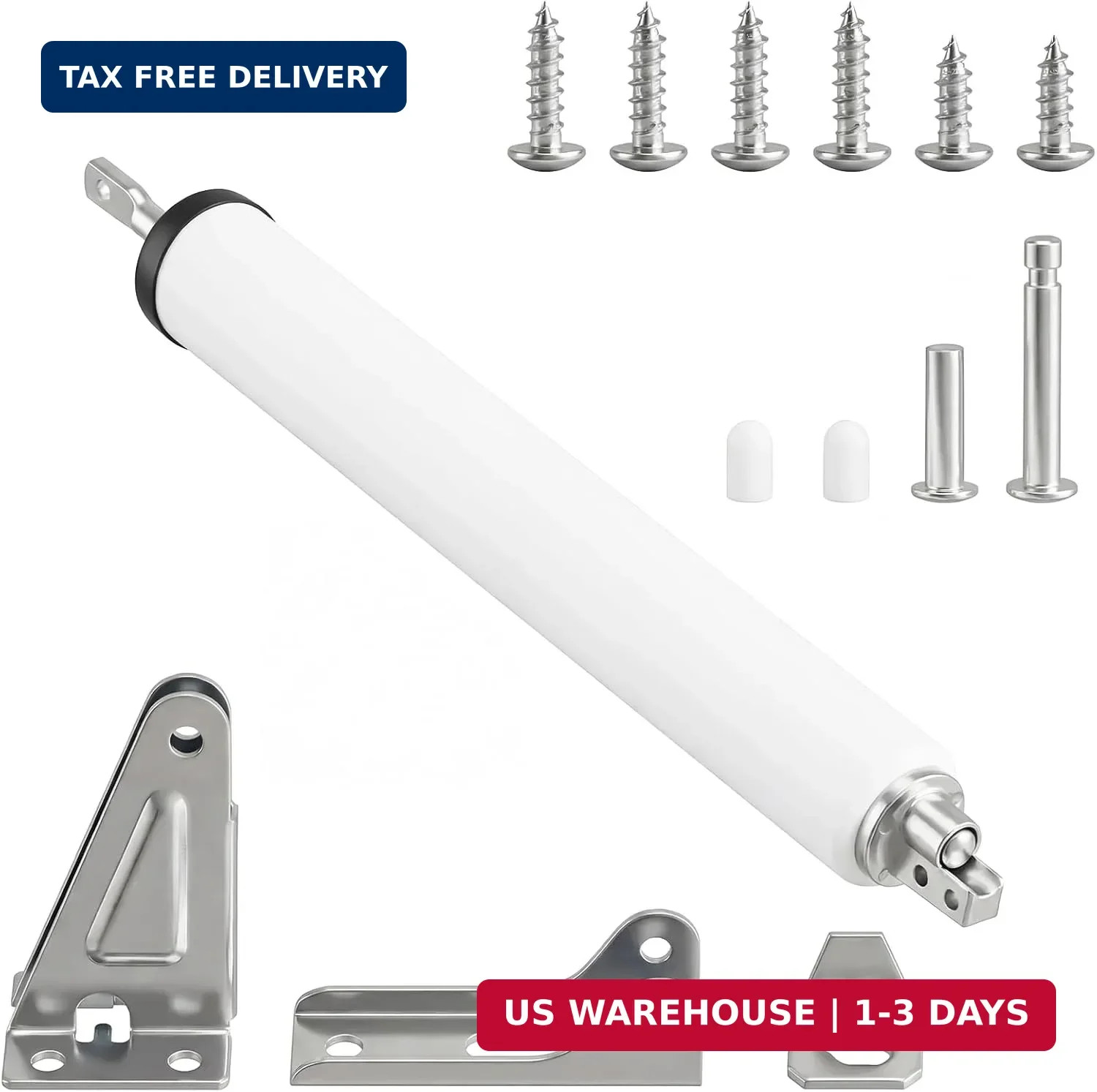 Pneumatic Screen and Storm Door Closer Kit, Heavy Screen Door Closers Closure fo