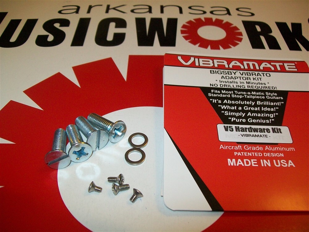 NEW - Vibramate Hardware Kit For V5, POLISHED ALUMINUM