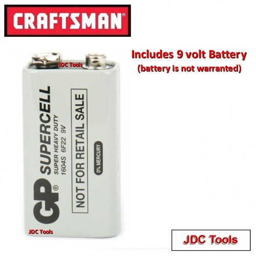 CRAFTSMAN Digital Multimeter Volt AC DC Tester Meter Voltmeter Ohmmeter